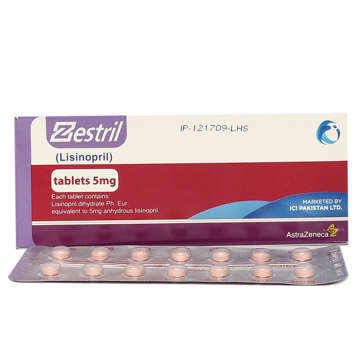 Picture of Zestril 5mg Tab 1x14s